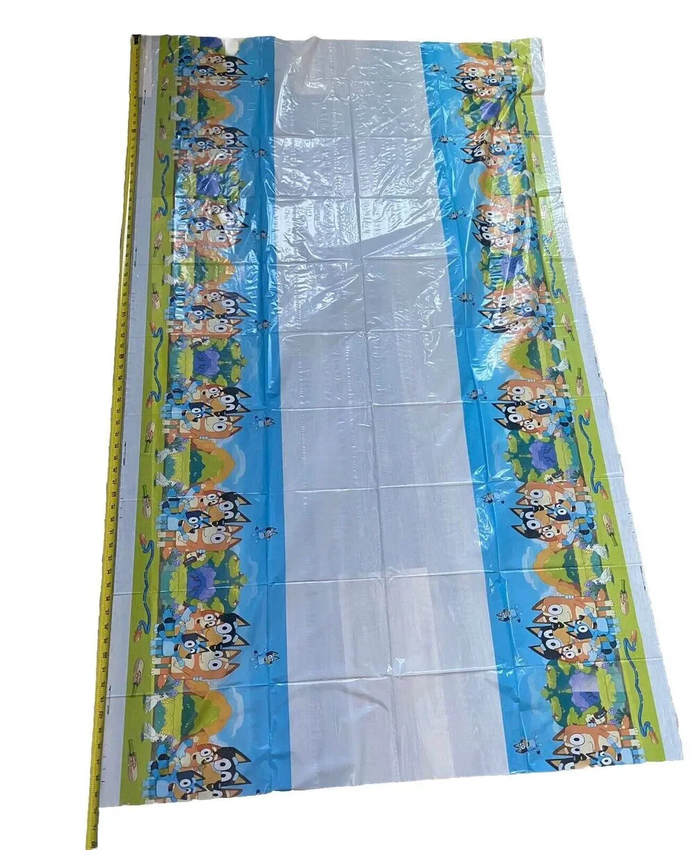 Bluey Plastic Table Cover Party Decoration Supplies Kids Birthday